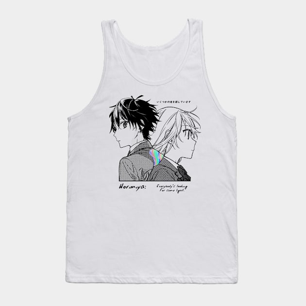 Horimiya ''LIGHT'' V2 Manga Anime Tank Top by riventis66